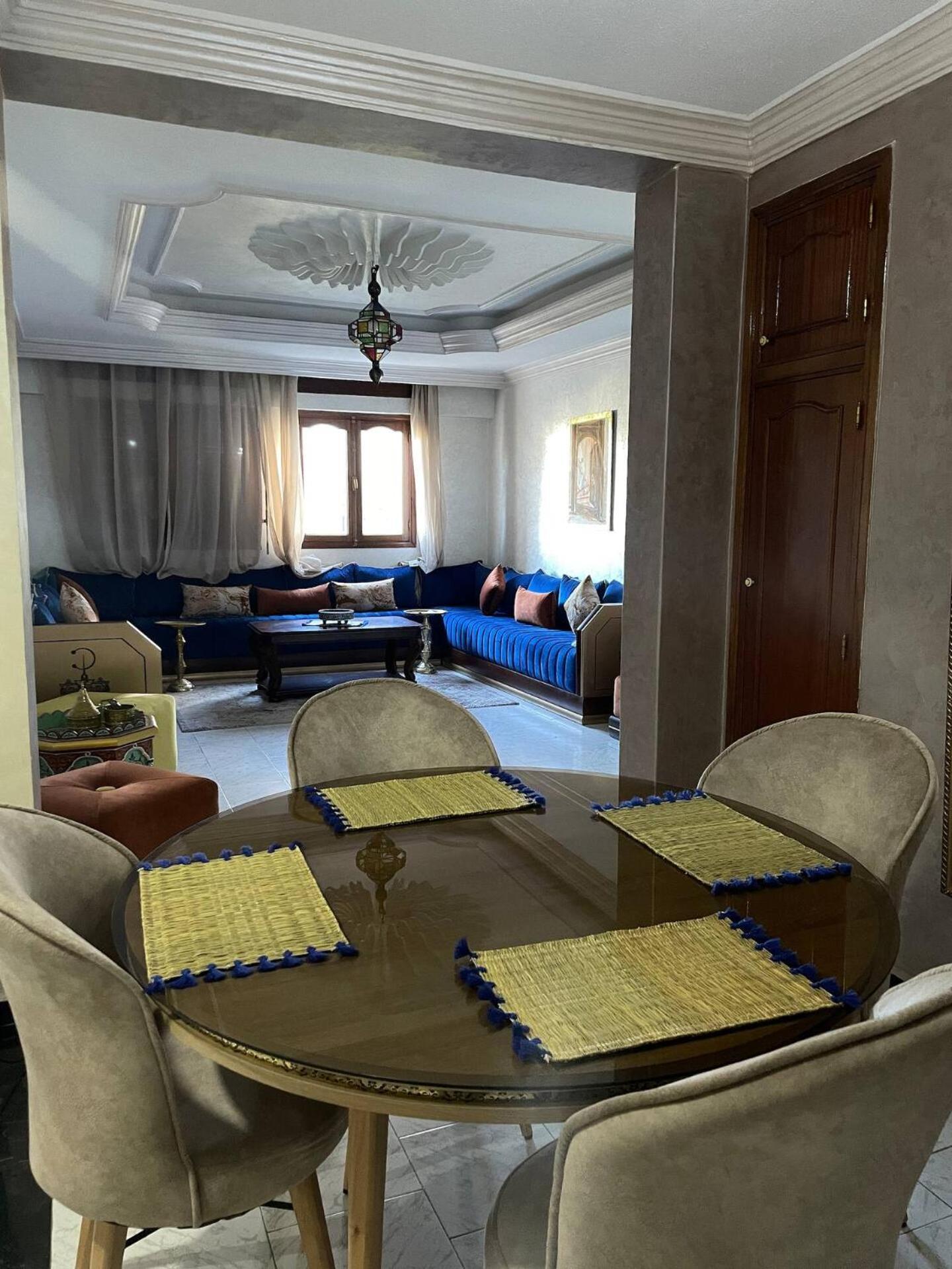 Beautiful 3-Bedroom Apt In The Heart Of 丹吉尔 外观 照片